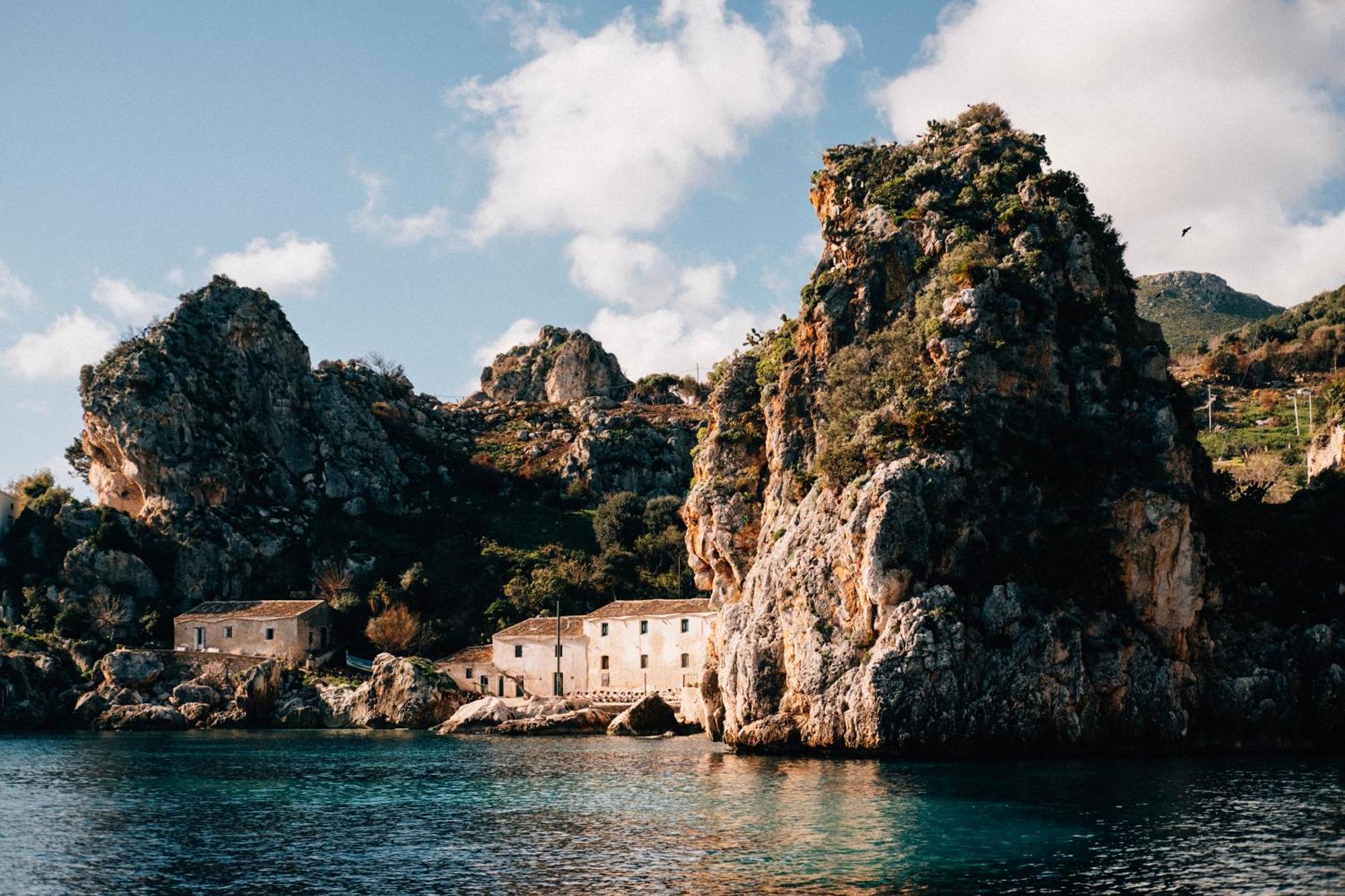 Tonnara Di Scopello Villa Castellammare del Golfo Luaran gambar